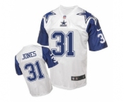 nike nfl jerseys dallas cowboys #31 Byron Jones Throwback white[Elite]