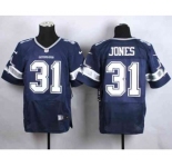 nike nfl jerseys dallas cowboys #31 jones blue[Elite]