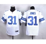 nike nfl jerseys dallas cowboys #31 jones white[Elite]