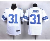 nike nfl jerseys dallas cowboys #31 jones white[Elite]