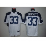 nike nfl jerseys dallas cowboys #33 dorsett white[Elite]