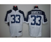 nike nfl jerseys dallas cowboys #33 dorsett white[Elite]