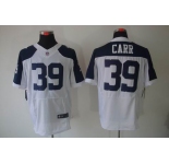 nike nfl jerseys dallas cowboys #39 carr white(Elite thankgivings)
