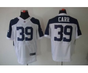 nike nfl jerseys dallas cowboys #39 carr white(Elite thankgivings)