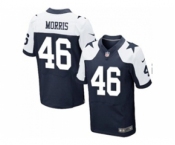 nike nfl jerseys dallas cowboys #46 alfred morris blue[Elite thankgivings]