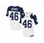 nike nfl jerseys dallas cowboys #46 alfred morris white[Elite thankgivings]