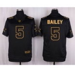 nike nfl jerseys dallas cowboys #5 dan bailey black gold collection[Elite]