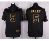 nike nfl jerseys dallas cowboys #5 dan bailey black gold collection[Elite]
