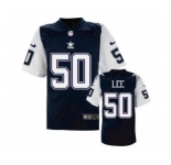 nike nfl jerseys dallas cowboys #50 Sean Lee Throwback Blue[Elite]