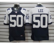 nike nfl jerseys dallas cowboys #50 lee blue(Elite thankgivings)