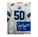 nike nfl jerseys dallas cowboys #50 lee white[Elite signature]