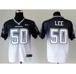 nike nfl jerseys dallas cowboys #50 sean lee blue-white[Elite drift fashion][second version]