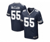 nike nfl jerseys dallas cowboys #55 rolando mcClain blue[Elite]