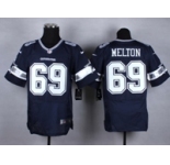 nike nfl jerseys dallas cowboys #69 melton blue[Elite]