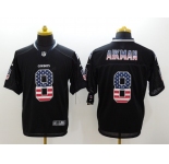 nike nfl jerseys dallas cowboys #8 aikman black[Elite USA flag fashion]