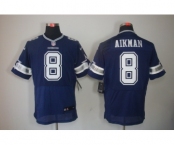nike nfl jerseys dallas cowboys #8 aikman blue[Elite]