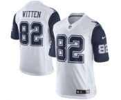 nike nfl jerseys dallas cowboys #82 jason witten white[Elite throwback]