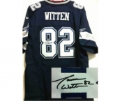 nike nfl jerseys dallas cowboys #82 witten dk.blue[Elite signature]