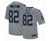 nike nfl jerseys dallas cowboys #82 witten grey[Elite lights out 50th Patch]