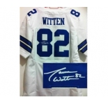 nike nfl jerseys dallas cowboys #82 witten white[Elite signature]