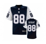 nike nfl jerseys dallas cowboys #88 Dez Bryant Throwback Blue[Elite][Bryant]