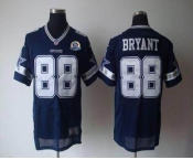 nike nfl jerseys dallas cowboys #88 bryant blue[Elite 50th Patch]