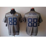 nike nfl jerseys dallas cowboys #88 bryant grey[Elite shadow 50th Patch]