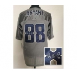 nike nfl jerseys dallas cowboys #88 bryant grey[Elite shadow signature][bryant]