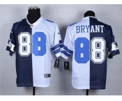 nike nfl jerseys dallas cowboys #88 bryant white-blue[Elite split]