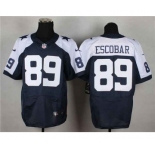 nike nfl jerseys dallas cowboys #89 escobar blue[Elite thankgivings]