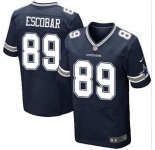 nike nfl jerseys dallas cowboys #89 escobar blue[Elite]