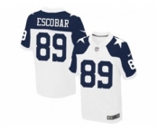 nike nfl jerseys dallas cowboys #89 escobar white[Elite thankgivings]