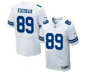 nike nfl jerseys dallas cowboys #89 escobar white[Elite]