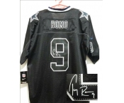 nike nfl jerseys dallas cowboys #9 romo black[Elite lights out signature]