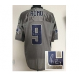 nike nfl jerseys dallas cowboys #9 romo grey[Elite shadow signature]