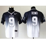 nike nfl jerseys dallas cowboys #9 tony romo blue-white[Elite drift fashion][second version]