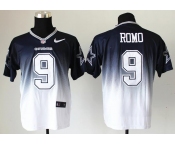 nike nfl jerseys dallas cowboys #9 tony romo blue-white[Elite drift fashion][second version]