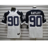 nike nfl jerseys dallas cowboys #90 ratliff white(Elite thankgivings)