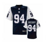nike nfl jerseys dallas cowboys #94 Randy Gregory Throwback Blue[Elite]