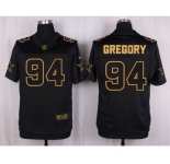 nike nfl jerseys dallas cowboys #94 gregory black gold collection[Elite][gregory]