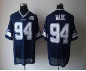 nike nfl jerseys dallas cowboys #94 ware blue[Elite 50th Patch]