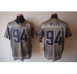 nike nfl jerseys dallas cowboys #94 ware grey[Elite shadow 50th Patch]