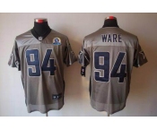 nike nfl jerseys dallas cowboys #94 ware grey[Elite shadow 50th Patch]
