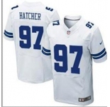 nike nfl jerseys dallas cowboys #97 hatcher white[Elite]