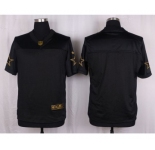 nike nfl jerseys dallas cowboys blank black gold collection[Elite]