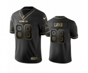 Dallas Cowboys #88 CeeDee Lamb Black Golden Edition Vapor Limited Jersey
