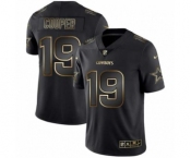 Men Dallas Cowboys #19 Amari Cooper Black Golden Edition 2019 Vapor Untouchable Limited Jersey