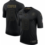 Men Dallas Cowboys #19 Amari Cooper Nike 2020 Salute To Service Limited Jersey Black