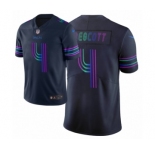 Men Dallas Cowboys #4 Dak Prescott Navy Vapor Limited City Edition Jersey