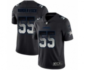 Men Dallas Cowboys #55 Leighton Vander Black Smoke Fashion Limited Jersey